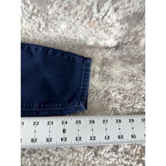Spanx Size M Casual Stretch Skinny Jeans Denim Pants Blue Zip - Picture 6 of 9